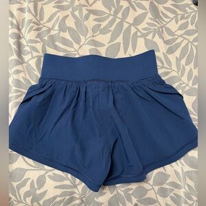 Crewcuts Navy High-Waist Athletic Shorts